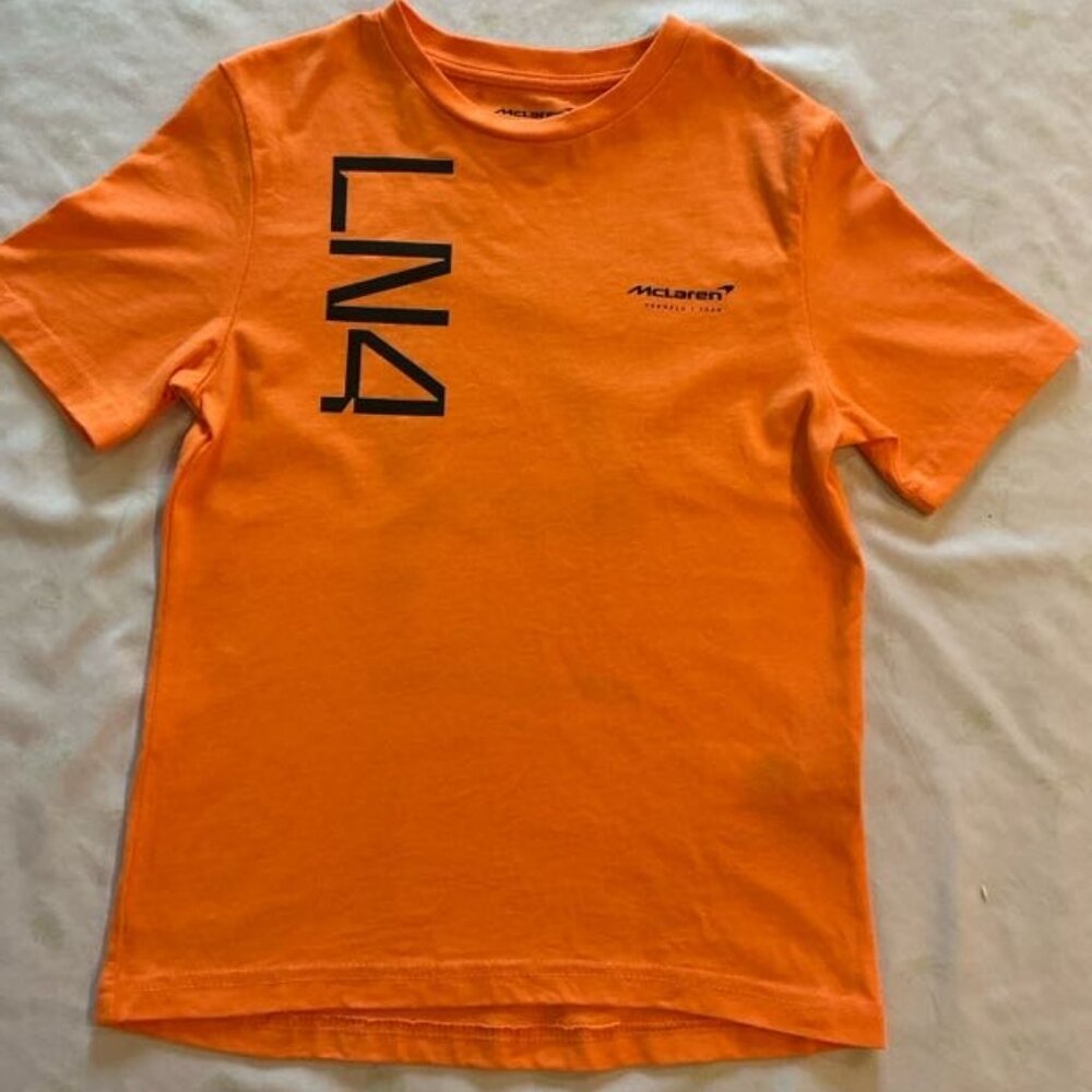 Lando Norris LN4 F1 McLaren Formula One Junior/Youth t-shirt